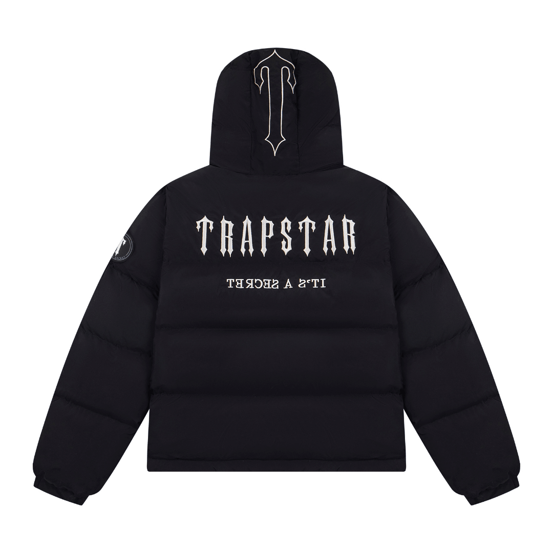 Decoded 2.0 Hooded Puffer Black Jacket