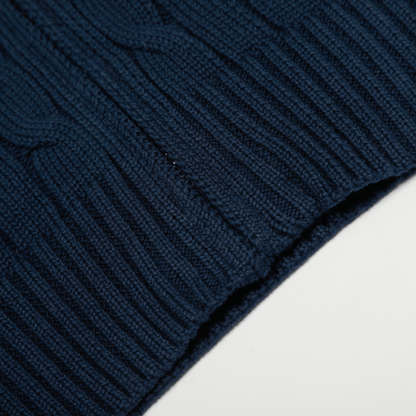 Polo Zip Sweater