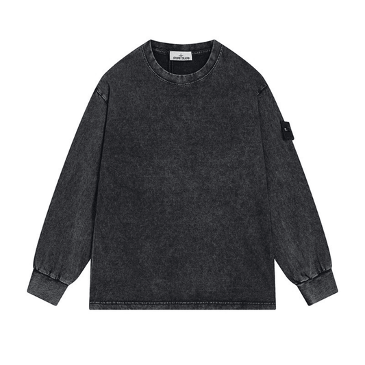 Stone Monogram Sweatshirt
