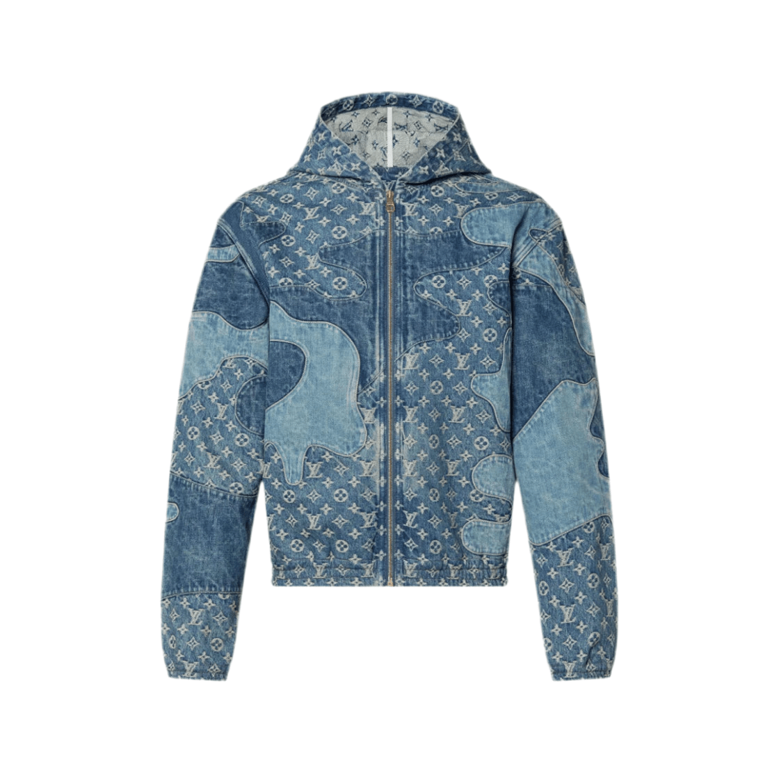 LV PATCHWORK DENIM JACKET
