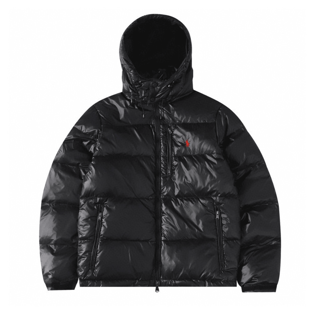 Black Shiny Jacke