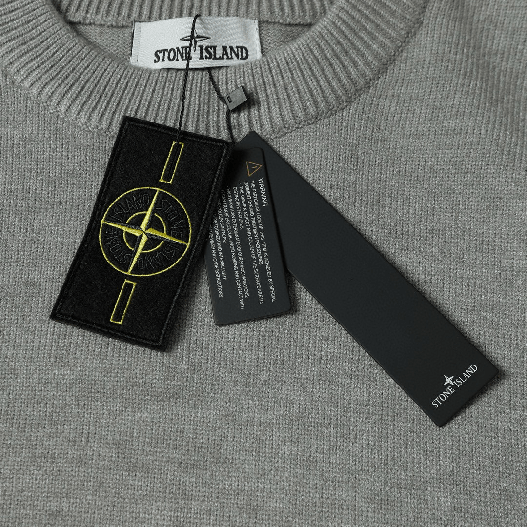 Stone Monogram Sweater
