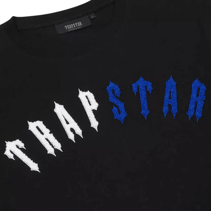 "TS" Short Set Black Blue