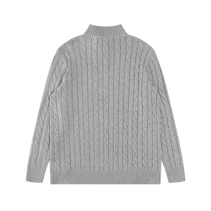 Polo Half Zip Sweater