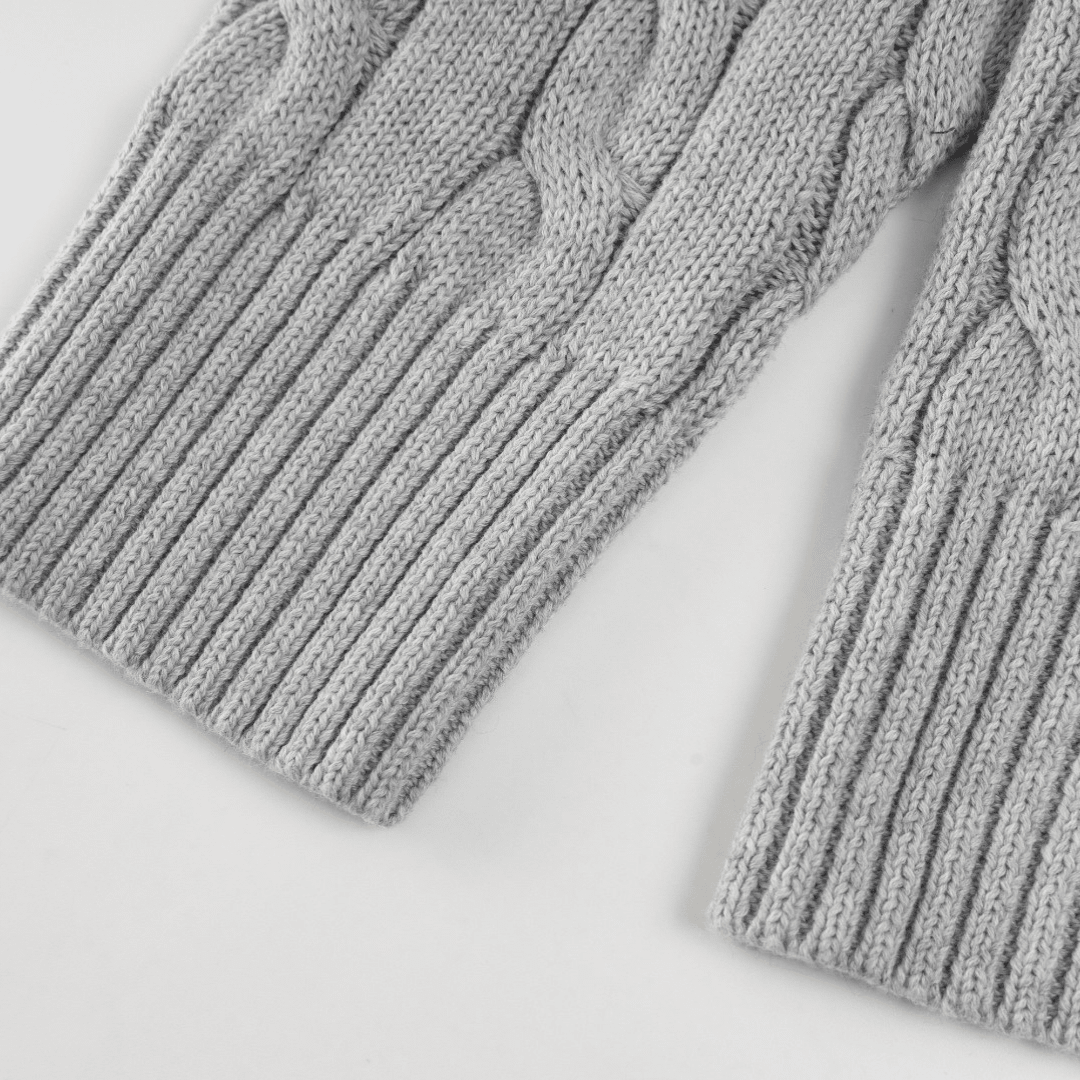 Polo Half Zip Sweater