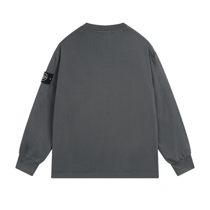 Stone Monogram Sweatshirt