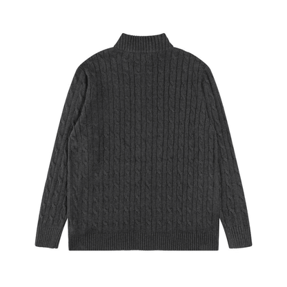 Polo Full Zip Sweater
