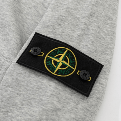 Stone Monogram Zip Hoodie