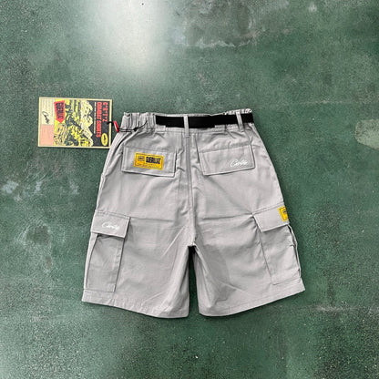 cargo shorts grey