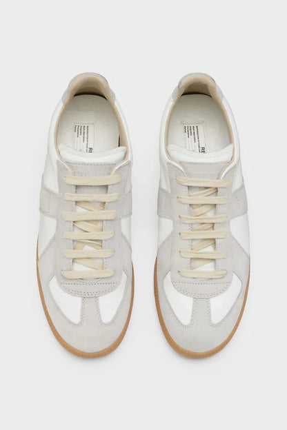 "Maison" Sneaker Weiß-Grau