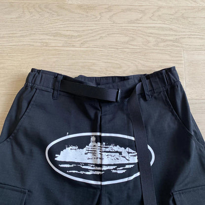 cargo shorts black