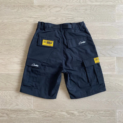 cargo shorts black