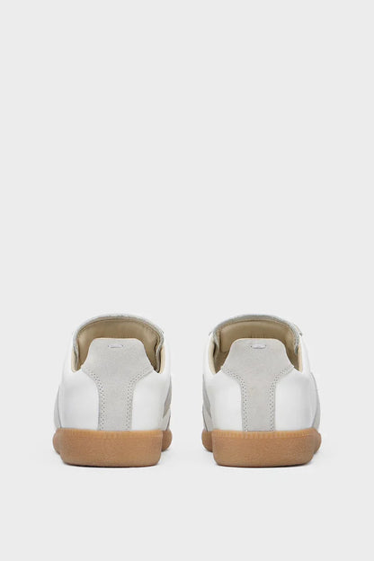 "Maison" Sneaker Weiß-Grau
