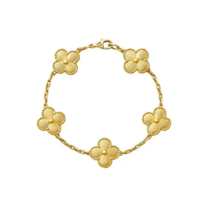 Cleef' Clover Bracelet - Mulitcolour