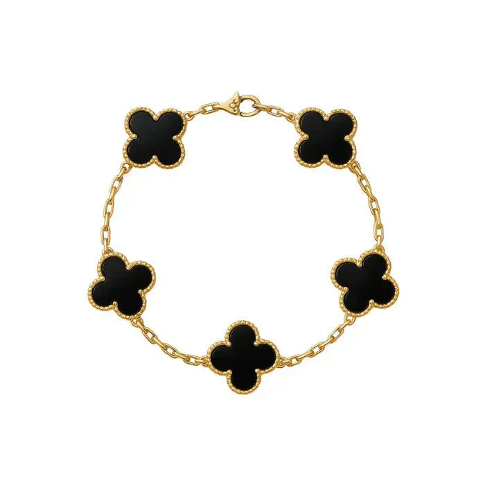 Cleef' Clover Bracelet - Mulitcolour