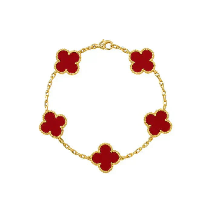 Cleef' Clover Bracelet - Mulitcolour