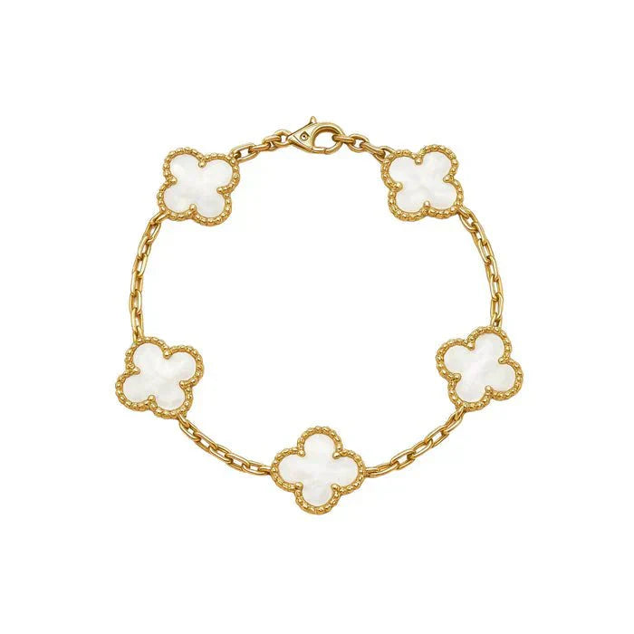 Cleef' Clover Bracelet - Mulitcolour