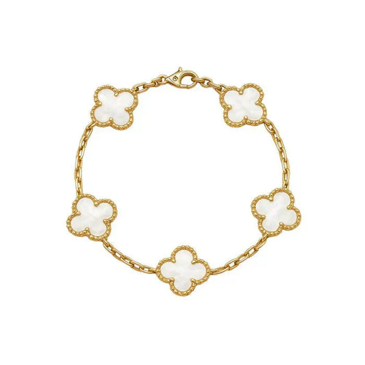 Cleef' Clover Bracelet - Mulitcolour