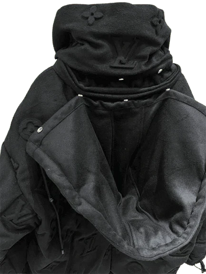 LV'' PUFFERJACKET BLACK